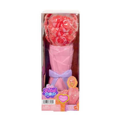 Barbie - PETAL POP, Барби с изненада, червена роза