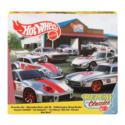 Hot Wheels - комплект от 7 колички, 80 години Mattel
