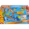 Hot Wheels - комплект писта с каскада и разбиване