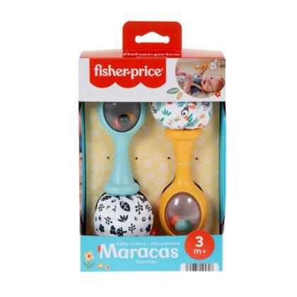 Fisher Price - комплект 2 дрънкалки маракаси