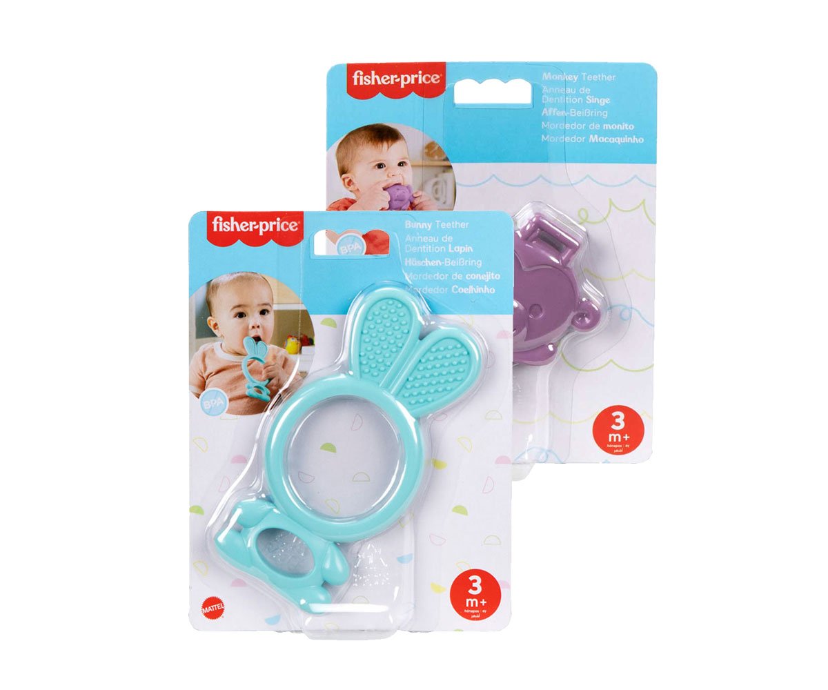 Fisher Price - гризалка, асортимент