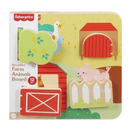 Fisher Price - дървена играчка ферма