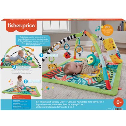 Fisher Price Активна гимнастика дъждовна гора 3 в 1