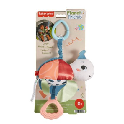 Fisher Price - музикална играчка за количка Подскачаща костенурка