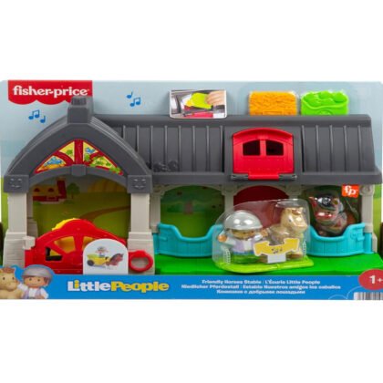 Fisher Price - Little People музикална конюшня на понита