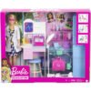 Barbie - Комплект кукла с медицинска клиника