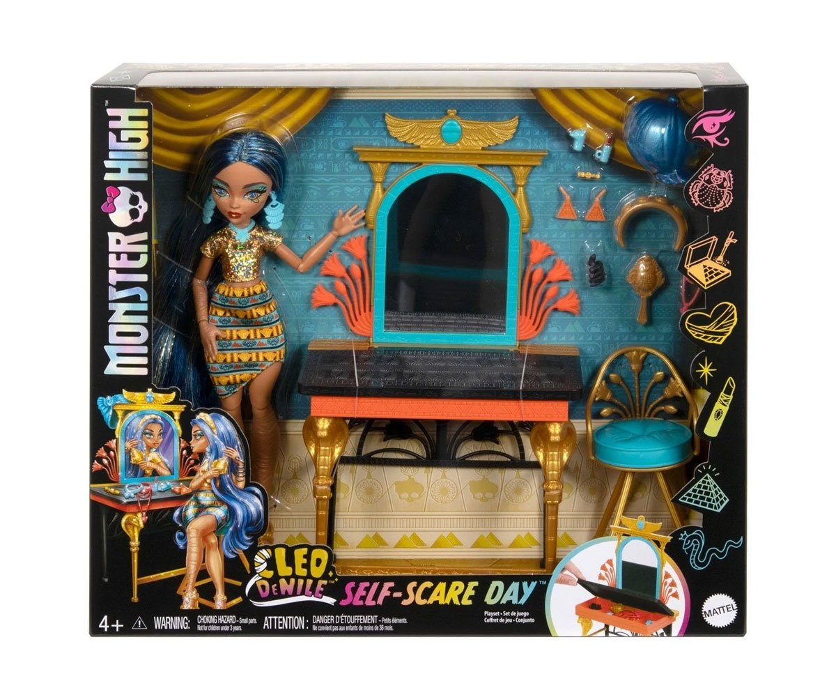 Monster High - кукла Cleo с тоалетка