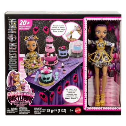 Monster High - комплект Клодийн с торта за рожден ден