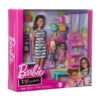Barbie - комплект Обичам училището, кукла Барби + 2 малки кукли и 20 аксесоара