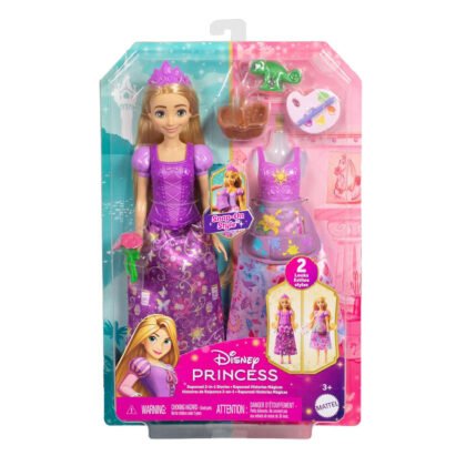 Disney Princess - Рапунцел с 2 тоалета и 9 аксесоара
