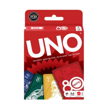 Игра с карти UNO 80 години Mattel