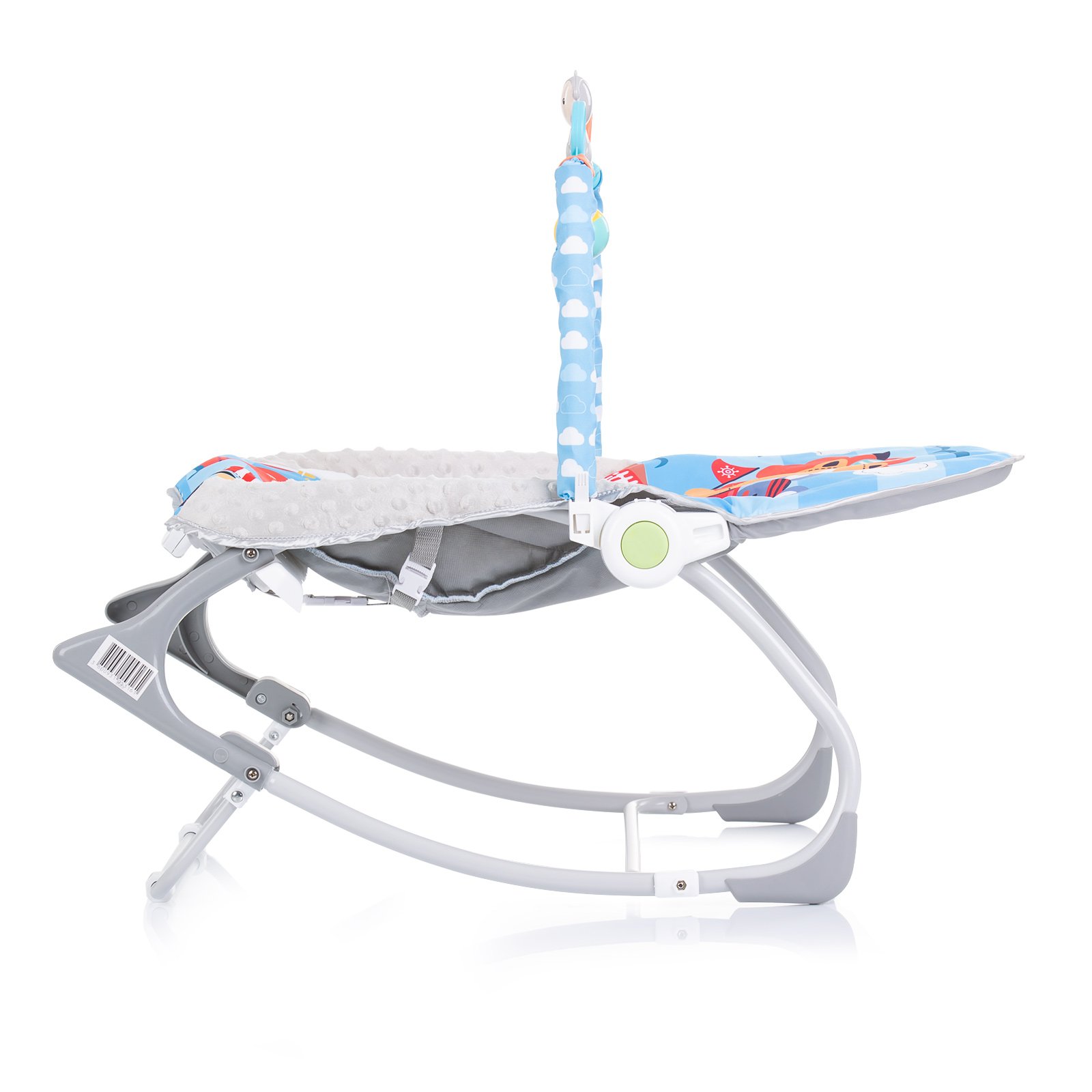 Музикален шезлонг "Baby Spa"син - Image 4
