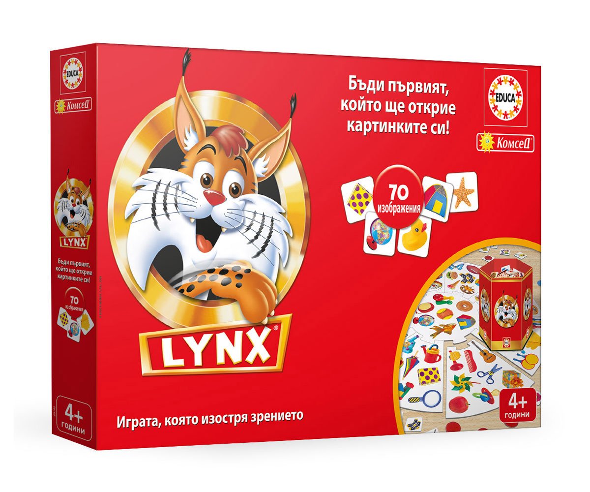 Едука - Забавна семейна игра ЛИНКС Junior 70