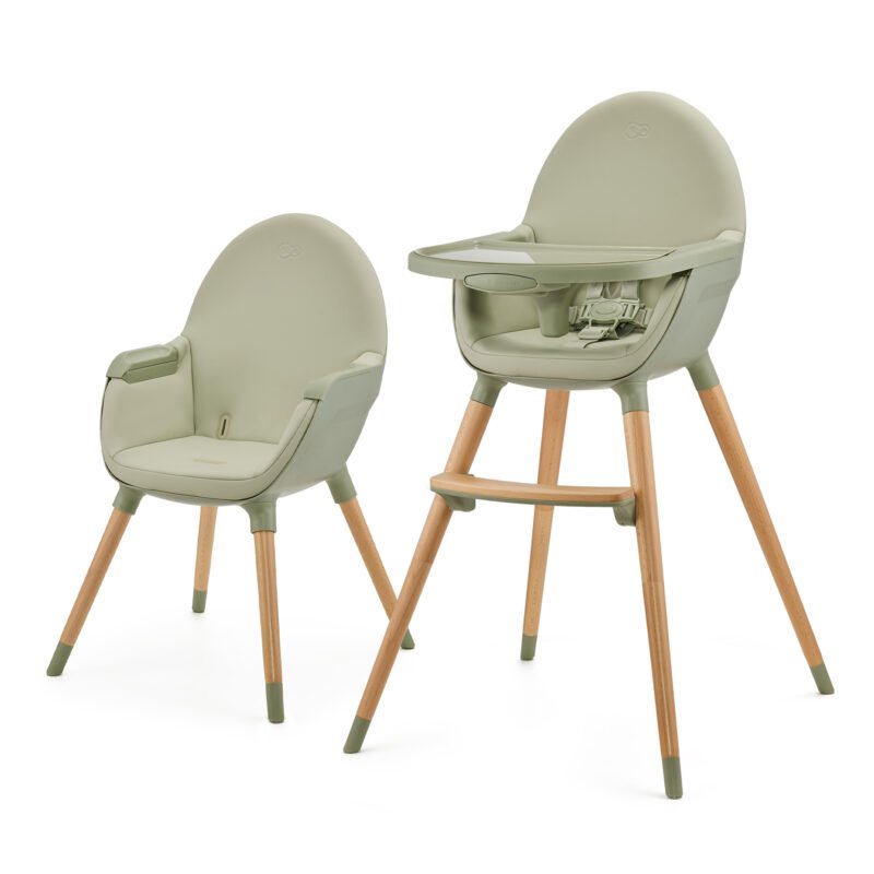 Kinderkraft Fini 2 столче за хранене Green