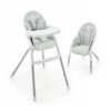 Kinderkraft DINNLY столче за хранене GREY