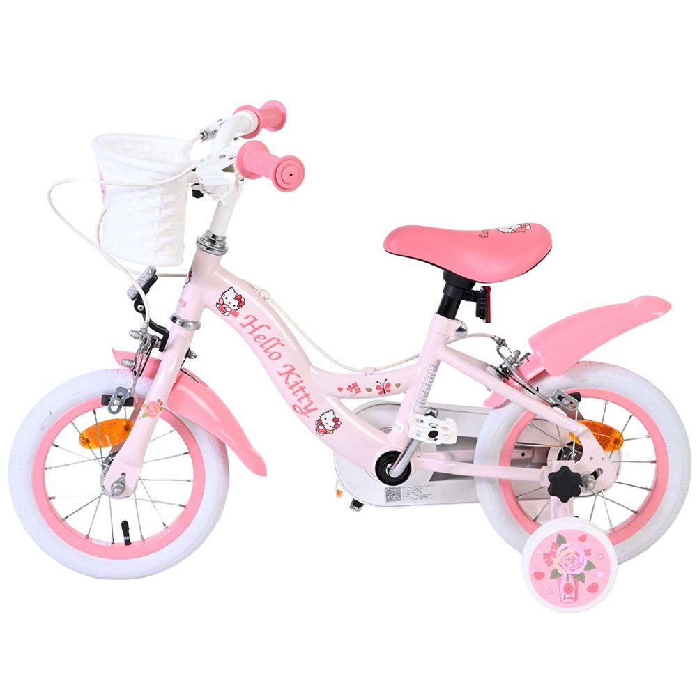 Детски велосипед с помощни колела, Hello Kitty, 12 инча - Image 2