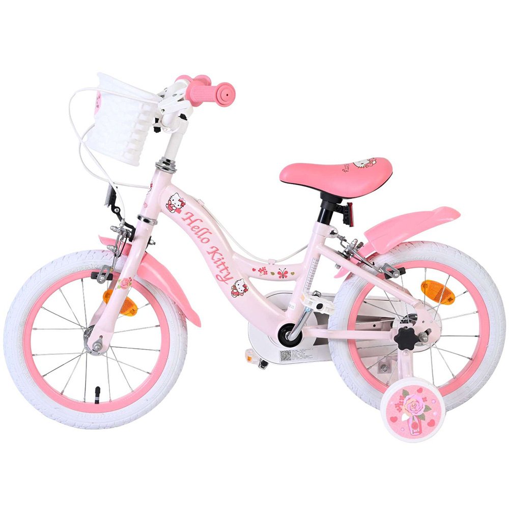 Детски велосипед с помощни колела, Hello Kitty, 14 инча - Image 5