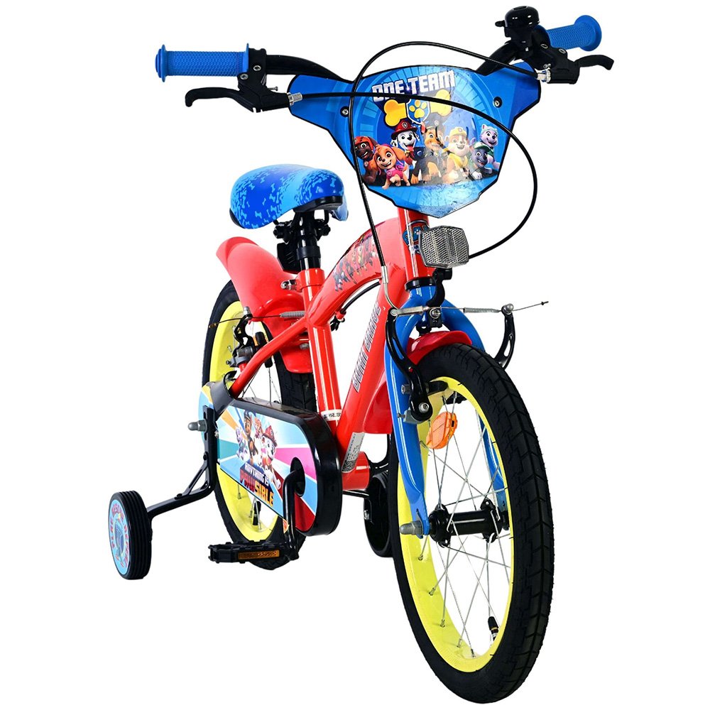 Детски велосипед с помощни колела, Paw Patrol, 16 инча - Image 5