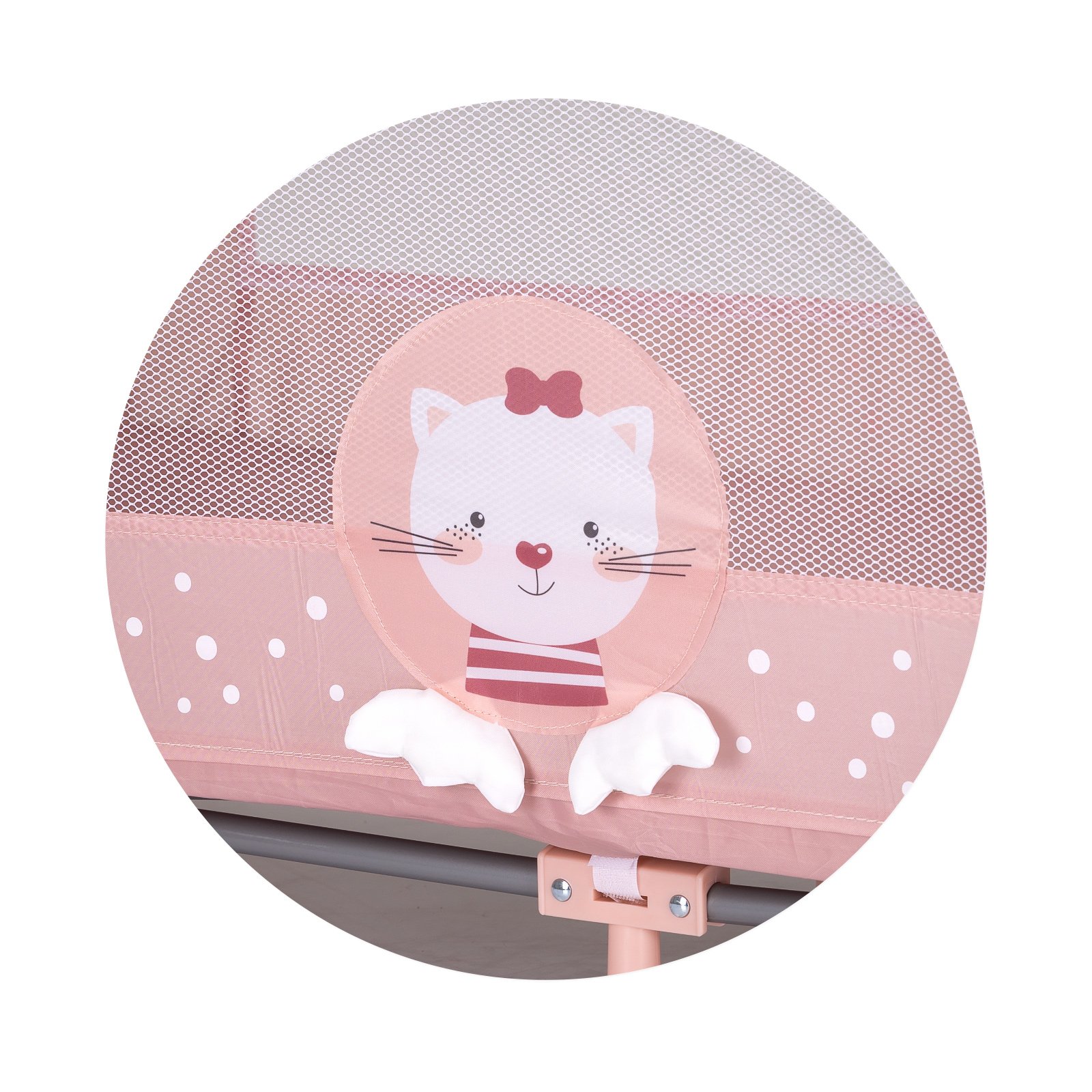 Преносима кошара "Капри" Коте розова - Image 4