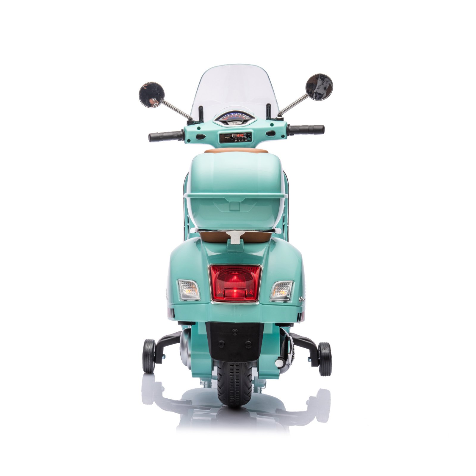 Електрически мотор Vespa GTS Super зелен - Image 4