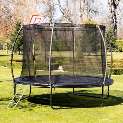 Голям батут Basketball 305 см.със стълба