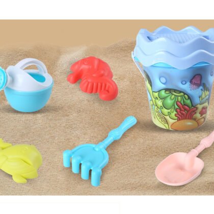 Кофичка за пясък с формички, 22 см, морско дъно