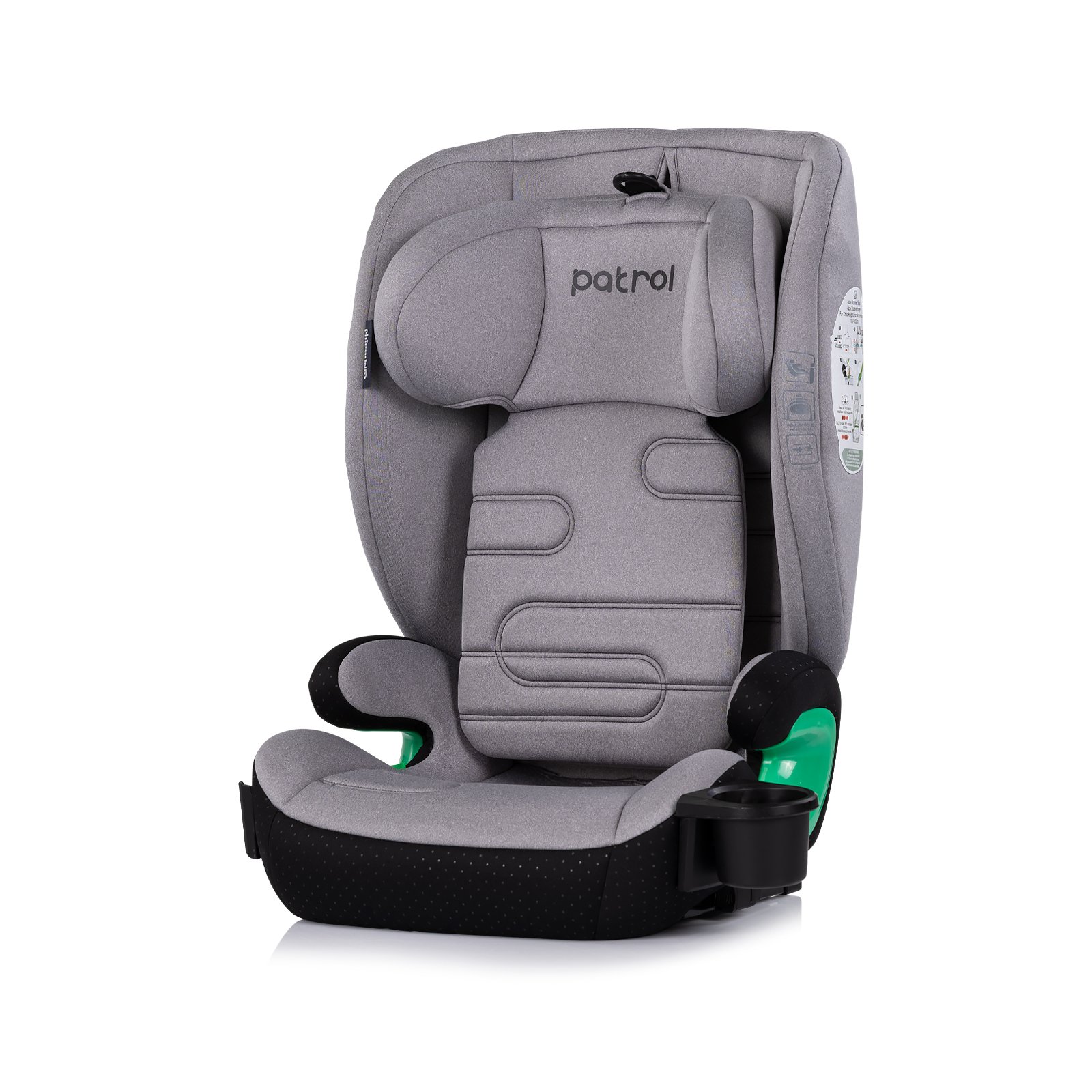 Стол за кола I-SIZE 100-150 PATROL плати