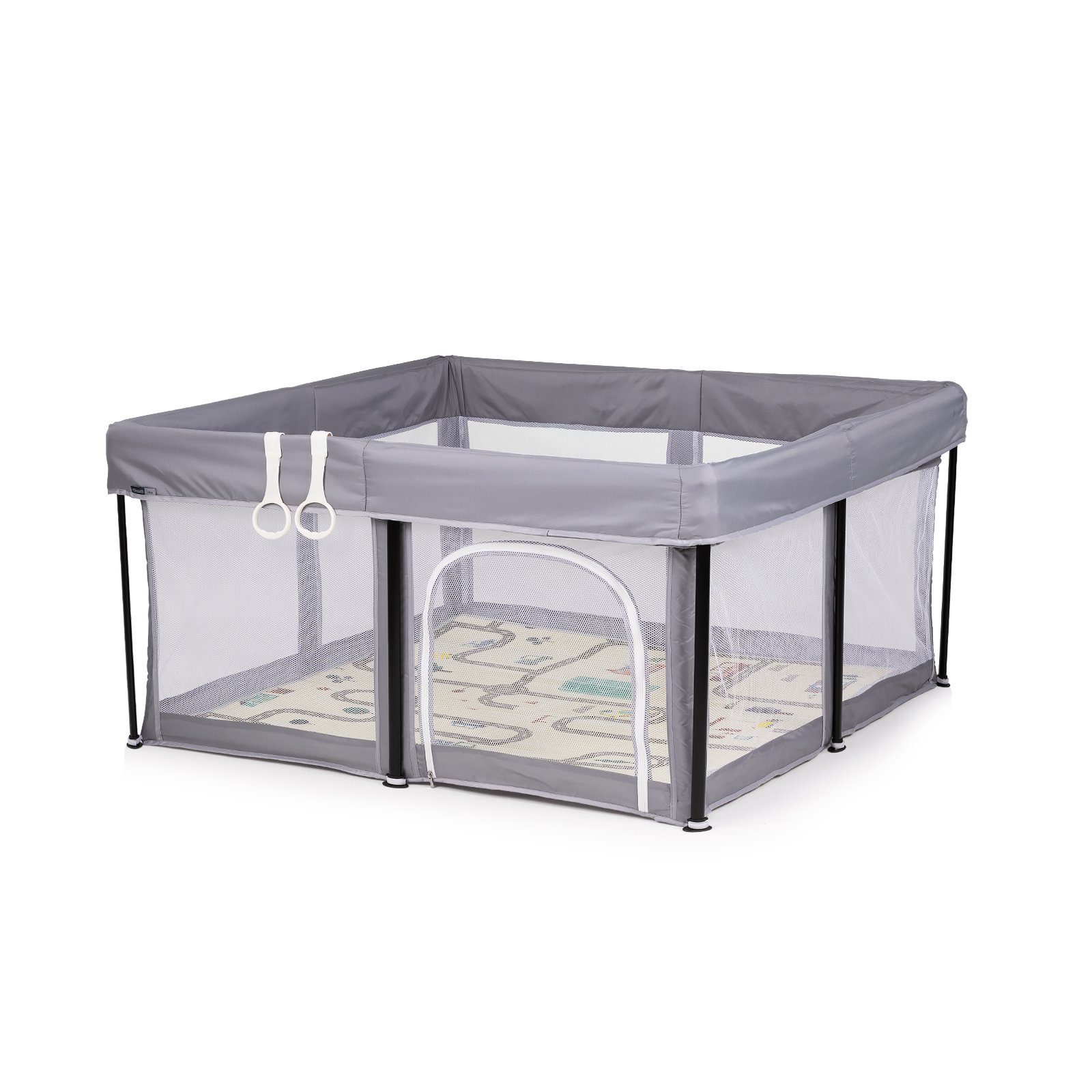 Кошара за игра Vibe120/120,сгъваема,сива - Image 2