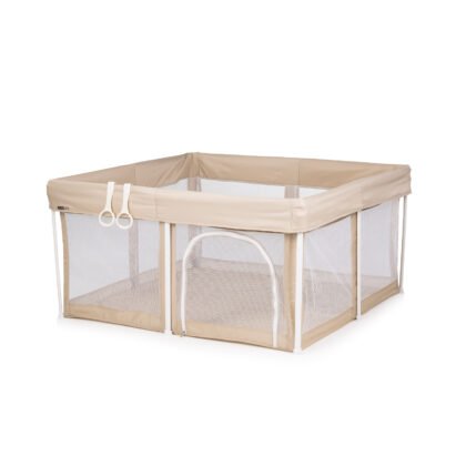 Кошара за игра Vibe 120/120,сгъваема,беж