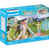 Playmobil - Комплект конче и фигурка с маркери за оцветяване
