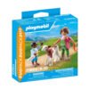 Playmobil - Фермер с дете и теле