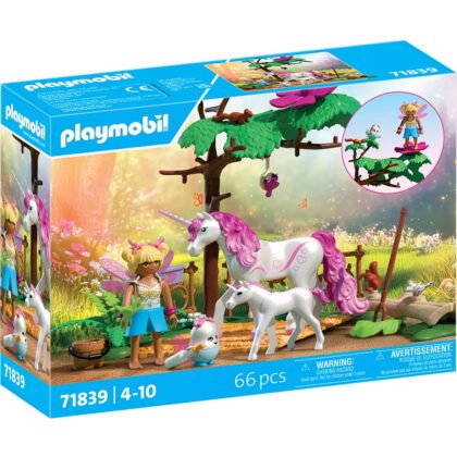 Playmobil - Кътче за еднорози за Мама и малко еднорогче