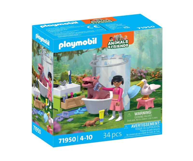 Playmobil – Забавно къпане с животни