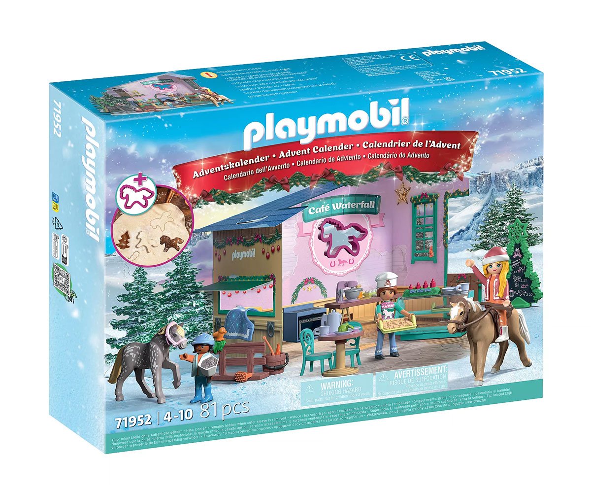 Playmobil - Печене на коледни сладкиши в Rider Café