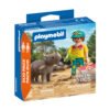 Playmobil - Рейнджър с носорог
