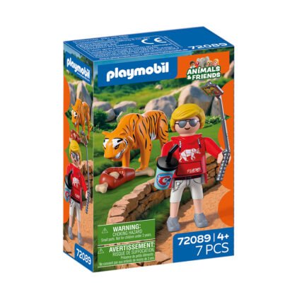 Playmobil - Тигър и посетител в зоопарка