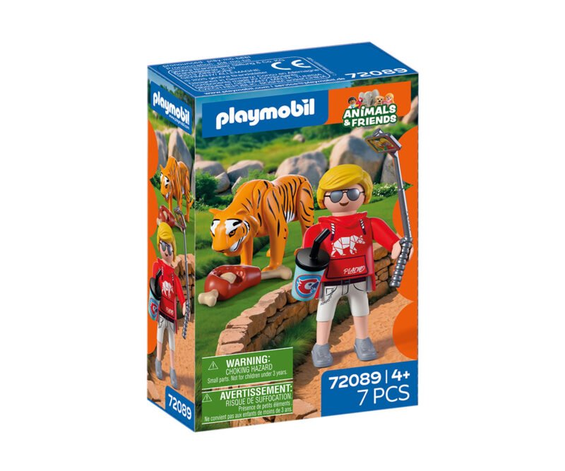 Playmobil – Тигър и посетител в зоопарка