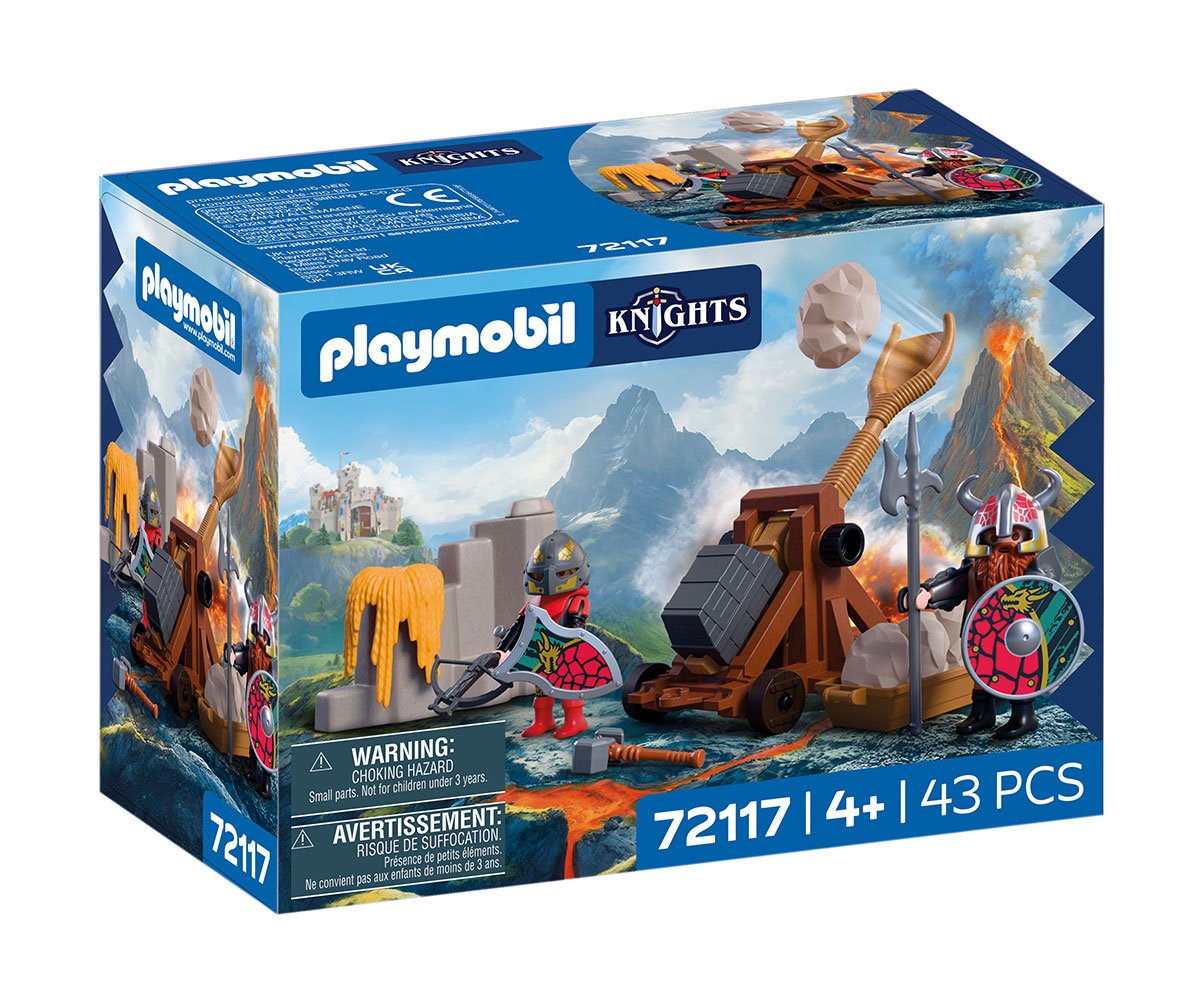 Playmobil - Катапулт на драконов рицар