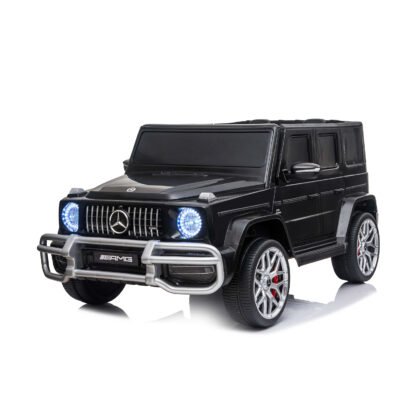 Eл.джипMERCEDES G63 за две деца черен EV