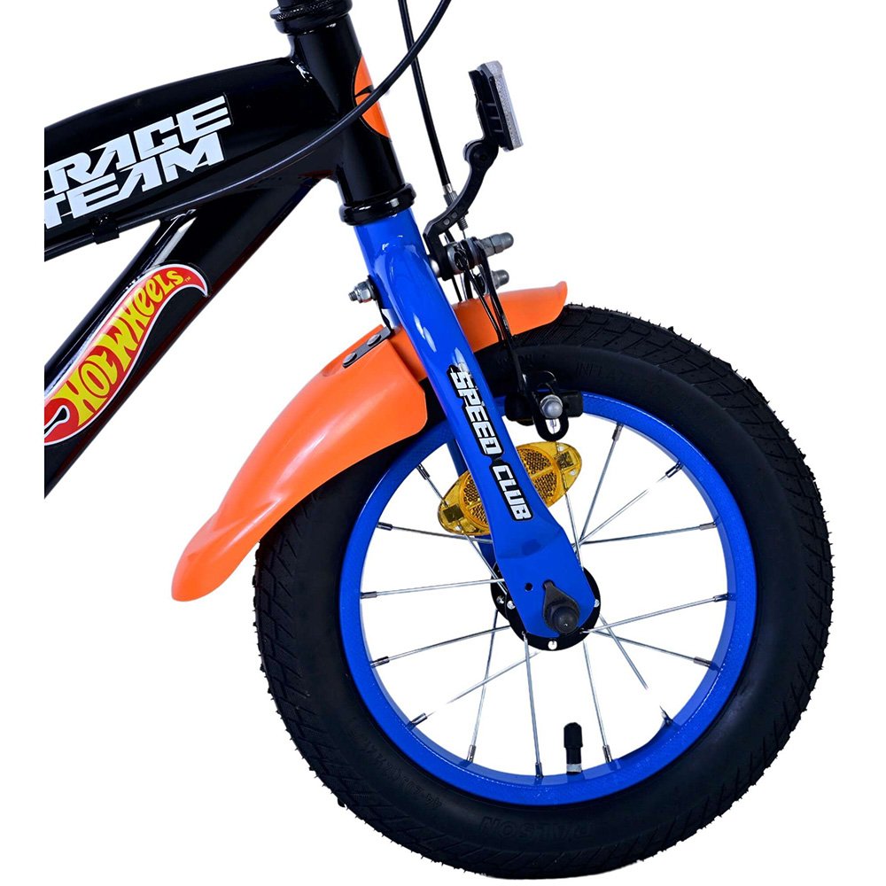 Детски велосипед с помощни колела, Hot Wheels,12 инча - Image 6