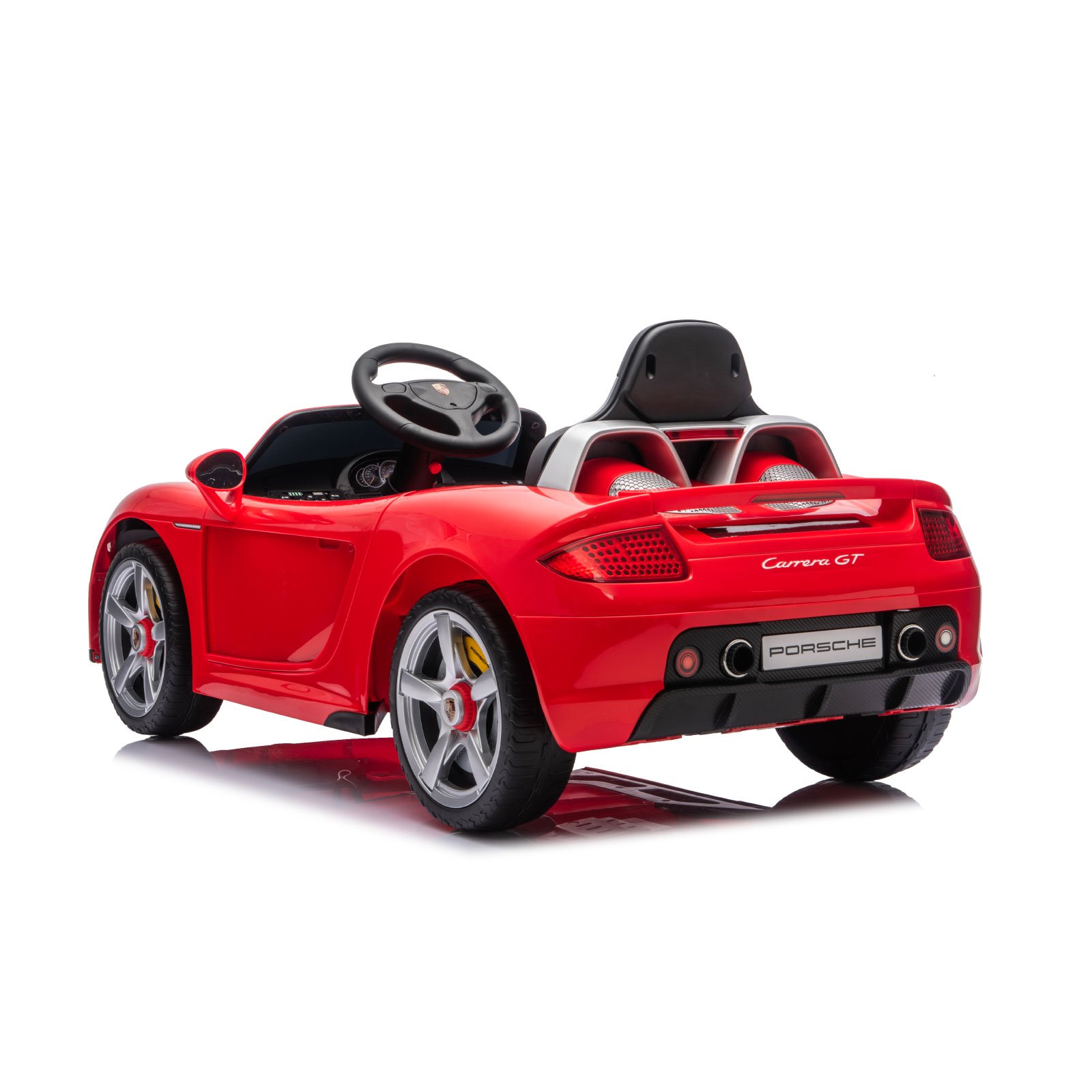 Ел. кола Porsche Carrera GT LUX червена - Image 4