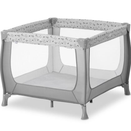 Hauck-Кошара Sleep N Play SQ 87х87см, до 15кг квадрат, сива