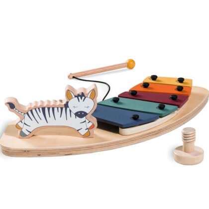 Hauck-Alpha+ Играчка за стол Play Sorting Set, Зебра
