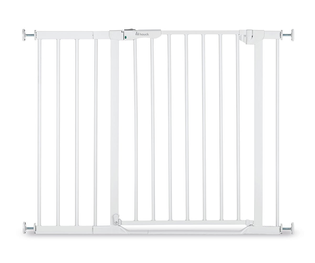Hauck Safety-Преграда за врата Clear Step Autoclose 2 Set +21см, бяла