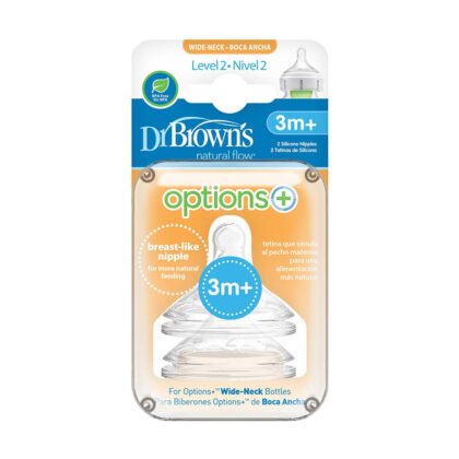 Dr.Browns-Биберон WN 2бр. етап 2 силикон WN2201-INTL
