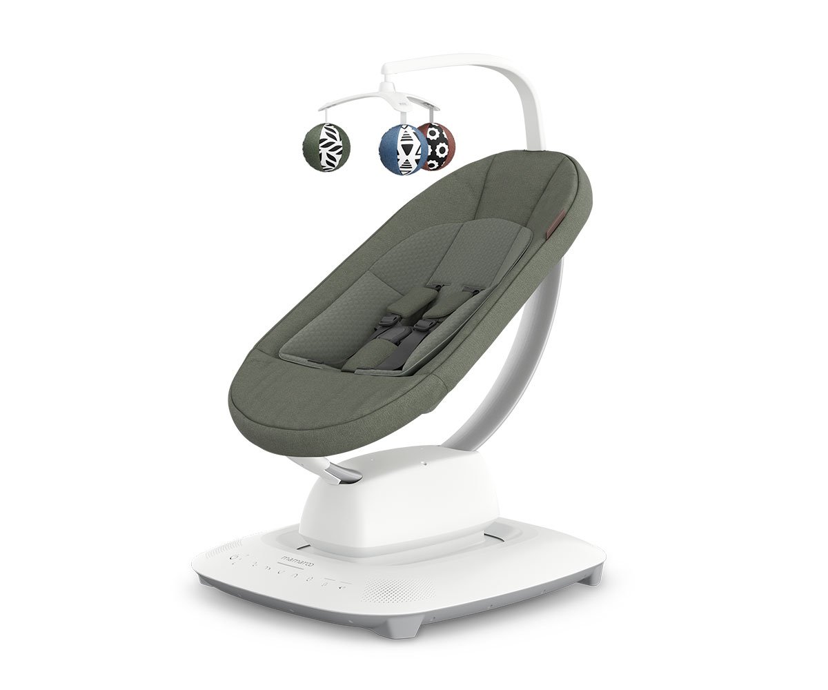 Uppababy MamaRoo Camila 2001-MRO-EU-CAM тъмнозелено меланж