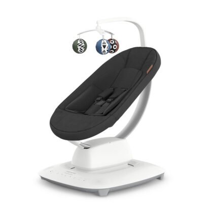 Uppababy MamaRoo Jake 2001-MRO-EU-JKE въгленово черно меланж