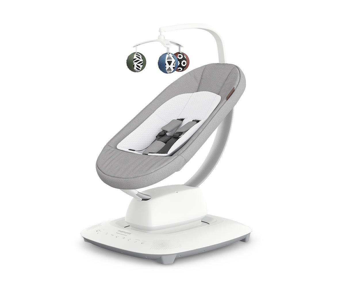 Uppababy MamaRoo Stella 2001-MRO-EU-STL сивo меланж