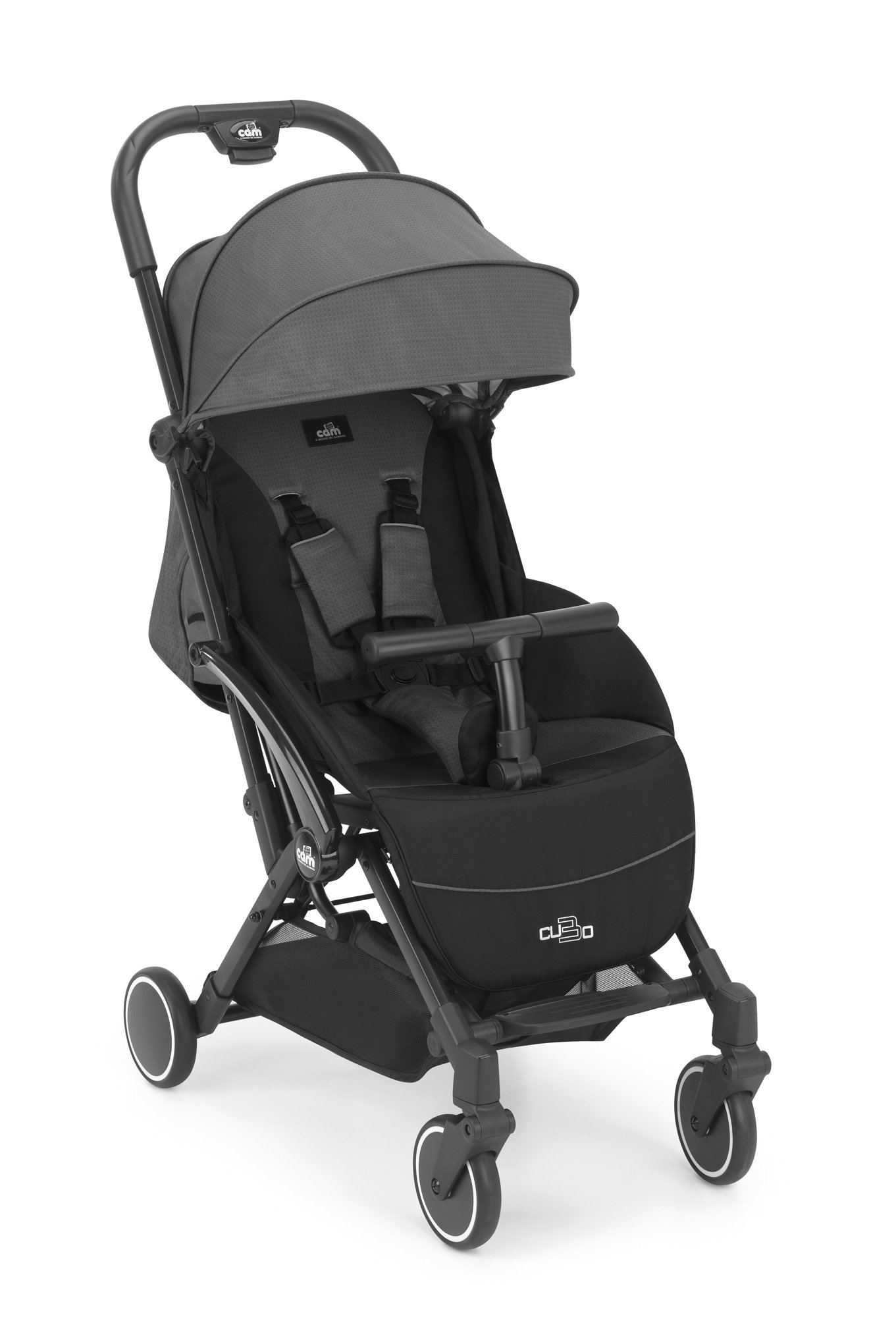 Детска количка "Cubo Evo"125 сиво - Image 4