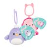 Jazwares - Squishmallows: Плюшена играчка ключодържател, 9 см, асортимент